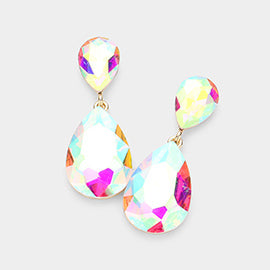 Crystal Teardrop Earrings