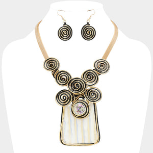 Spirals Necklace Set