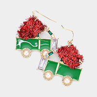 Christmas Truck Earrings