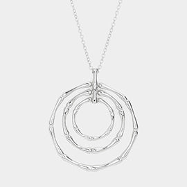 Triple Circle Necklace