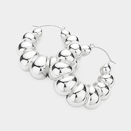 In Circles Hoop Earrings