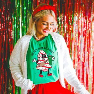 "Out Here Lookin Like A Snack" Christmas Graphic Tee